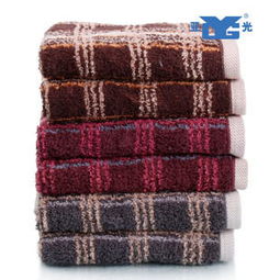 亞光loftex墨爾本毛巾高毛無(wú)捻紗純棉方巾 4條裝 637701 1 混色 方巾